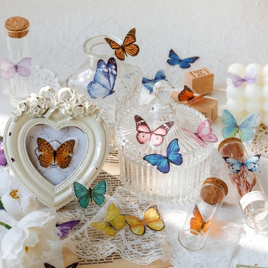 Butterfly Decals — 6 Colors