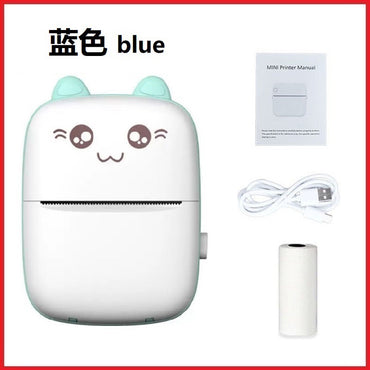 Mini Thermal Printer & Transparent Sticker Paper