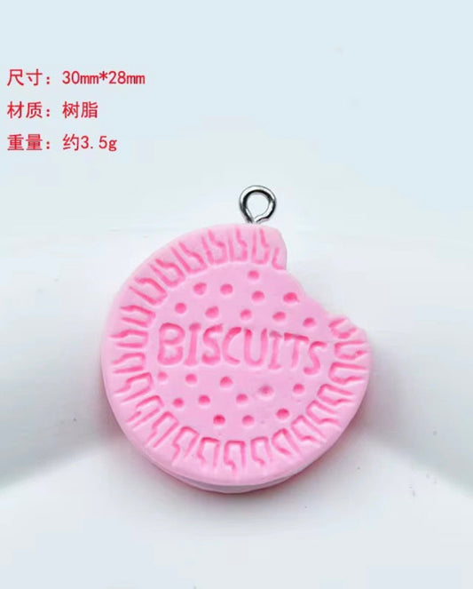 Bitten Cookie Charm