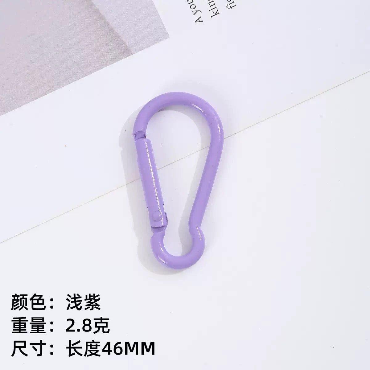 Hook Carabiner Clasps — 5 Pieces