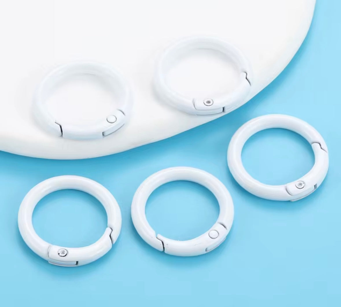 O Ring Clasps — 5 Pieces