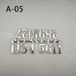Clock Dials/ Numbers — 3cm
