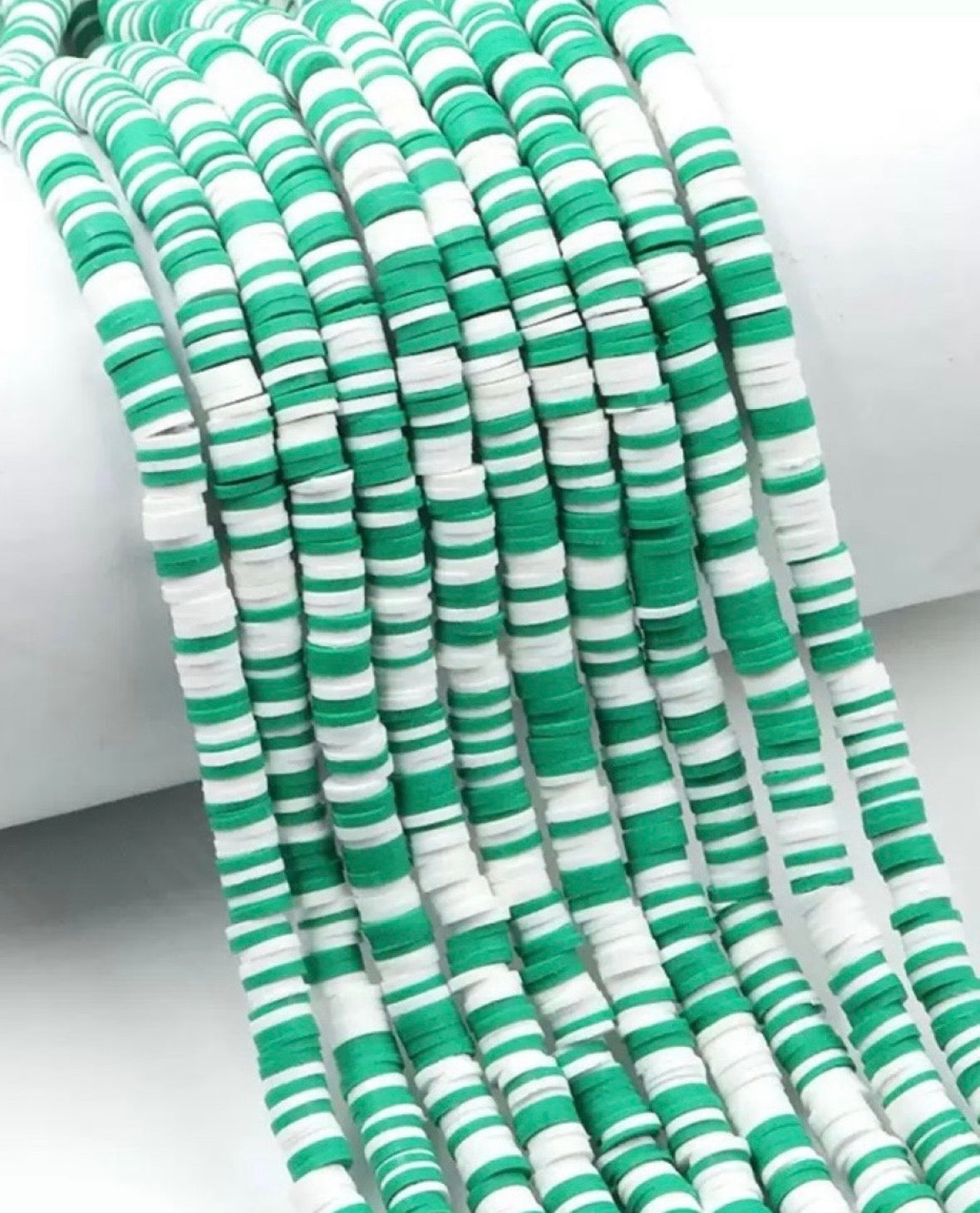 6mm Multi-tone Disc Beads — 330-350 Pieces