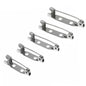 32mm Stainless Steel Brooch/ Lapel Pins —10pcs