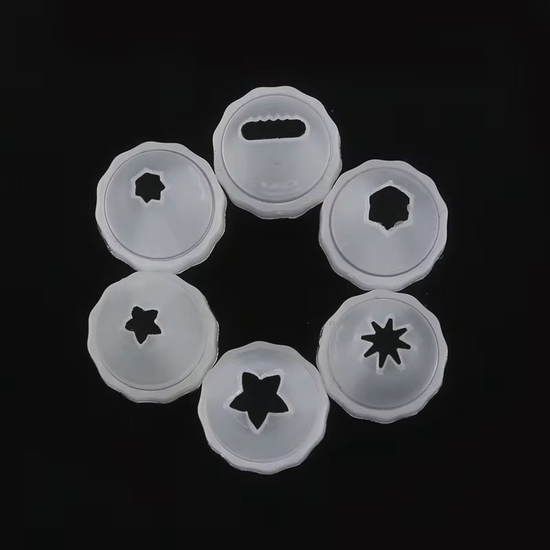 Cream glue / Decoden nozzles — 10 Pieces