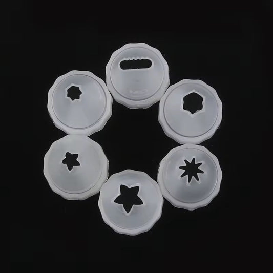 Cream glue / Decoden nozzles — 10 Pieces