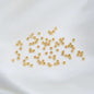 Stainless Steel Crimp Beads (2mm) — 50 Pieces