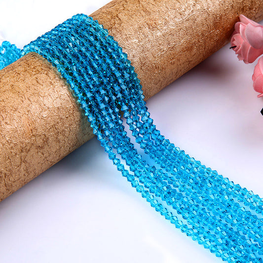 4mm Cone Crystal Beads — 85pcs