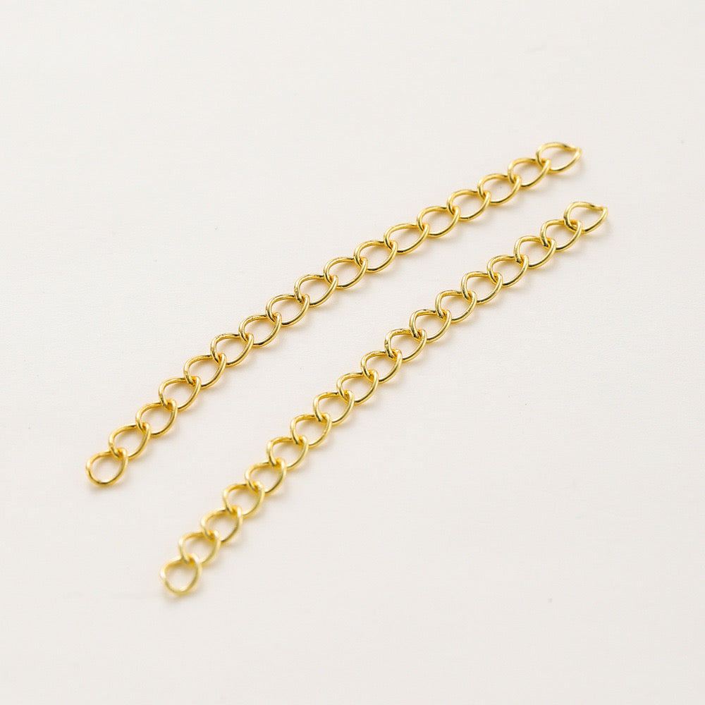 Non-tarnish Extender chains (5pcs)