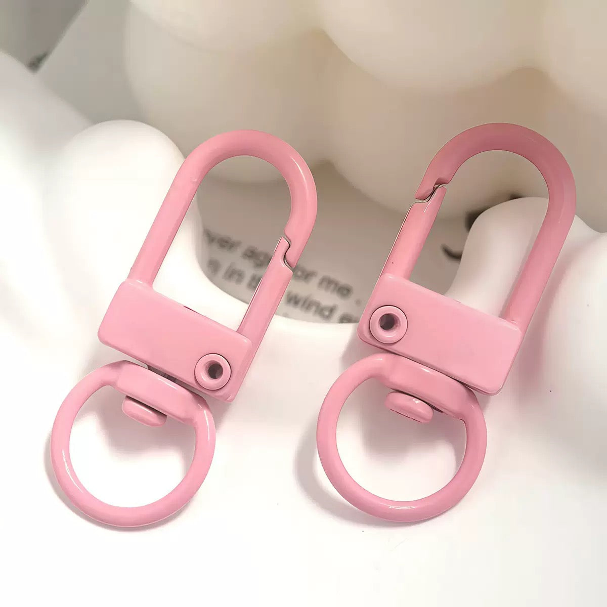 Colorful Swivel Lobster Clasps — 5 Pieces