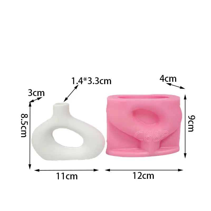 Abstract Donut Molds