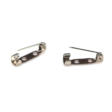 32mm Stainless Steel Brooch/ Lapel Pins —10pcs