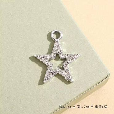 Zircon Hollow Star Charm