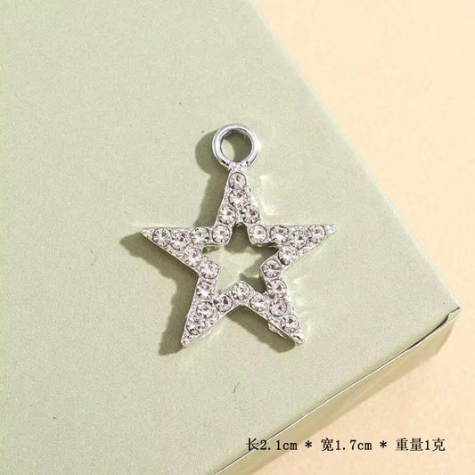 Zircon Hollow Star Charm