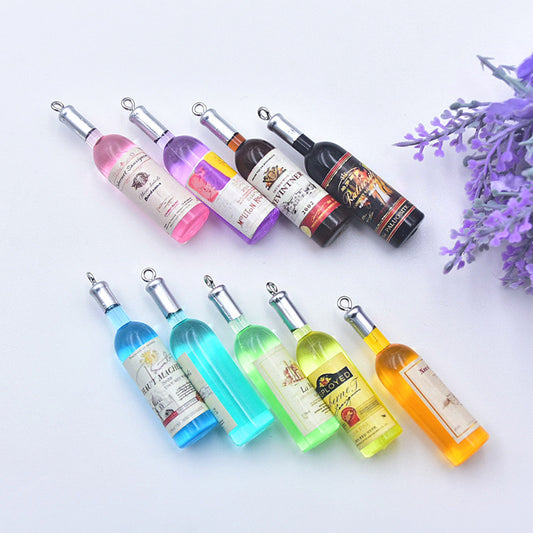 Wine bottle charm