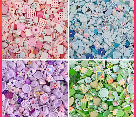 Chunky junk charms (20pcs)