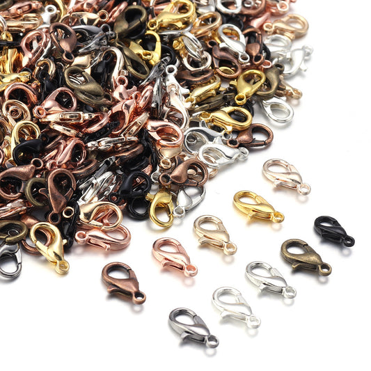 Lobster clasps 6*12mm (50pcs)