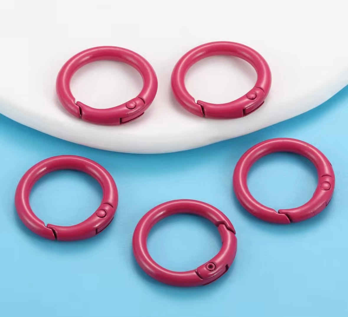 O Ring Clasps — 5 Pieces