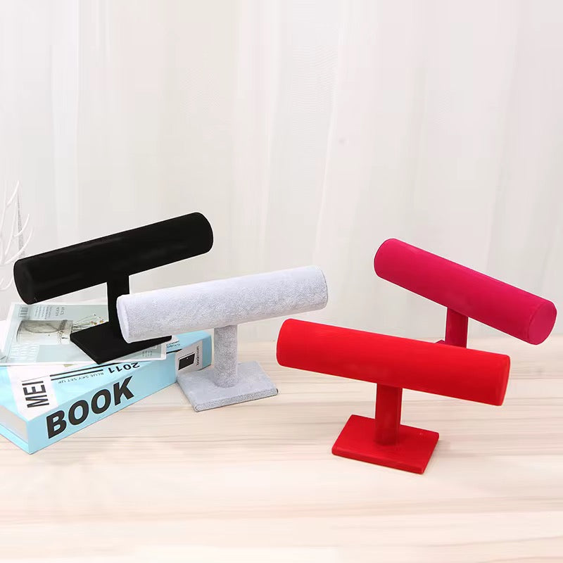 Horizontal Velvet Display Holder