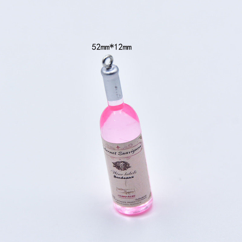 Wine bottle charm