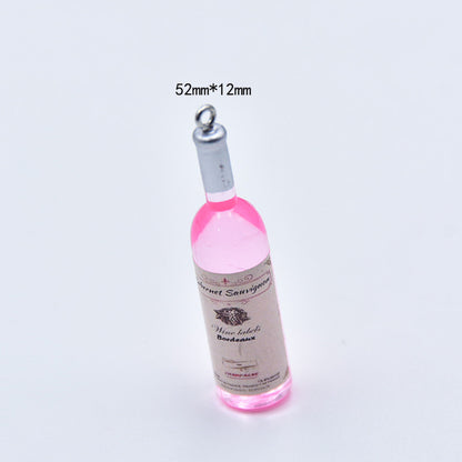 Wine bottle charm