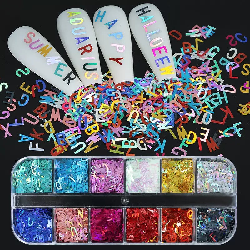 Alphabet Sequins