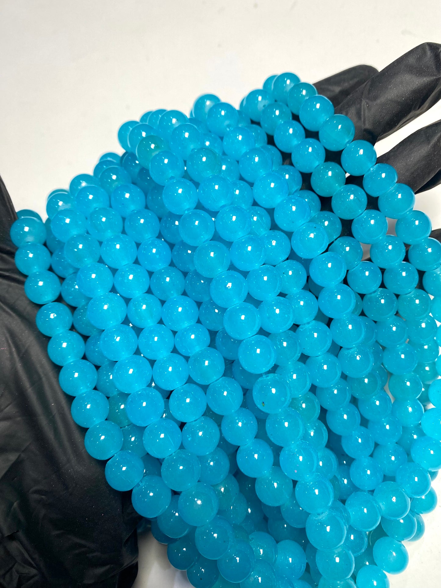 10mm Skyblue glass beads