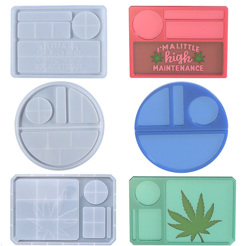 Rolling tray mold