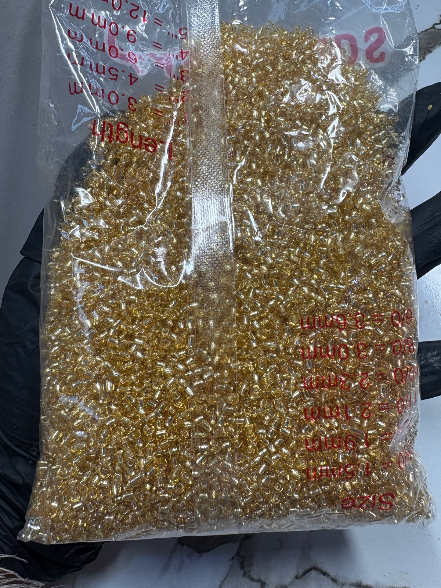 3mm Seed Beads — 12 Colors