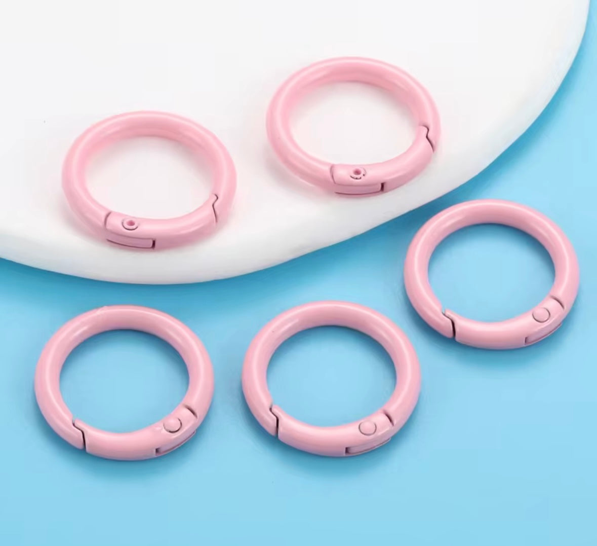 O Ring Clasps — 5 Pieces