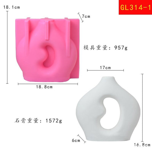 Bean Shape Vase Mold