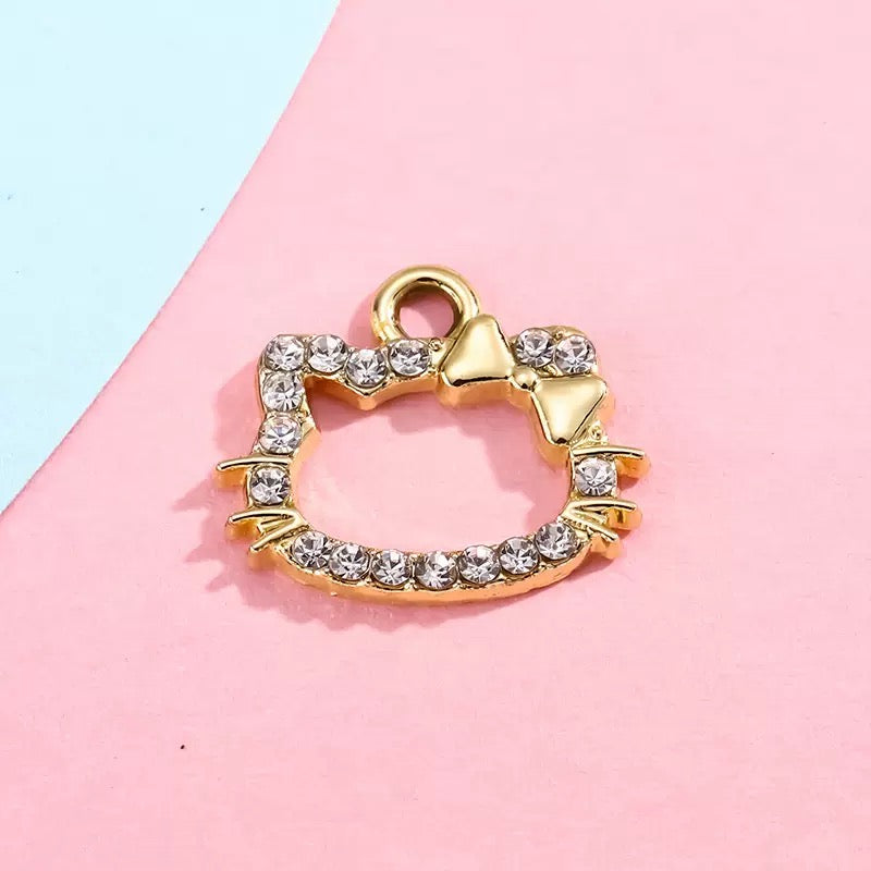 Zircon Hollow Kitty Charm