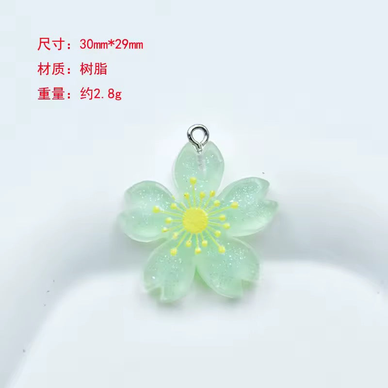 Hawaiian Flower Charm