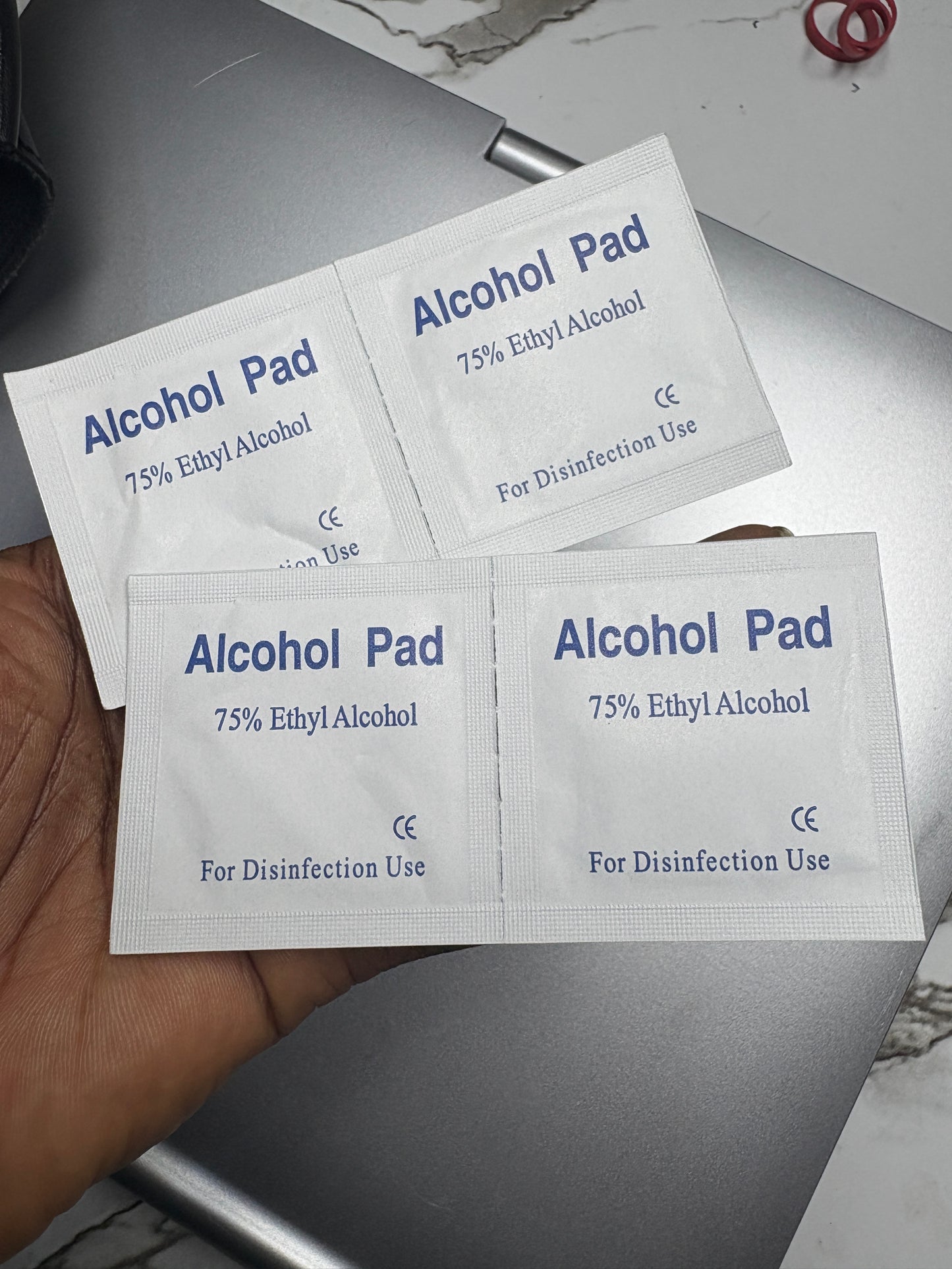 Alcohol pads — 50pieces