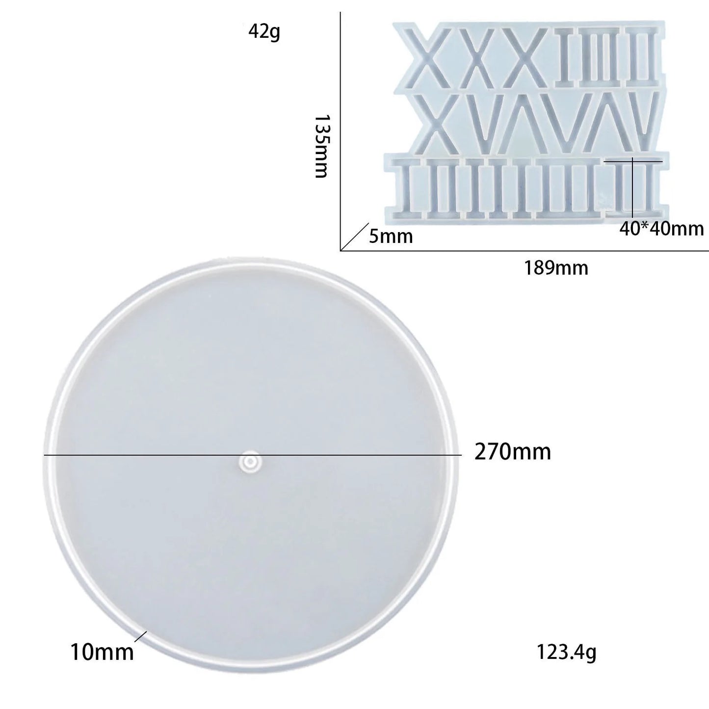 Clock mold