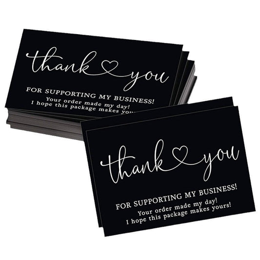 Thank You Cards — 3 Styles (25 Pieces)