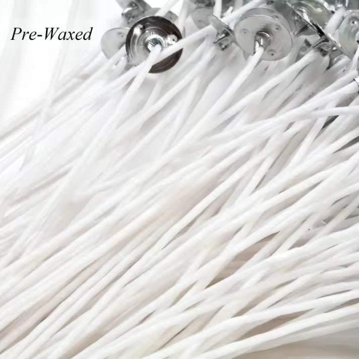 Pre-waxed Cotton Candle Wicks — 20 Pieces