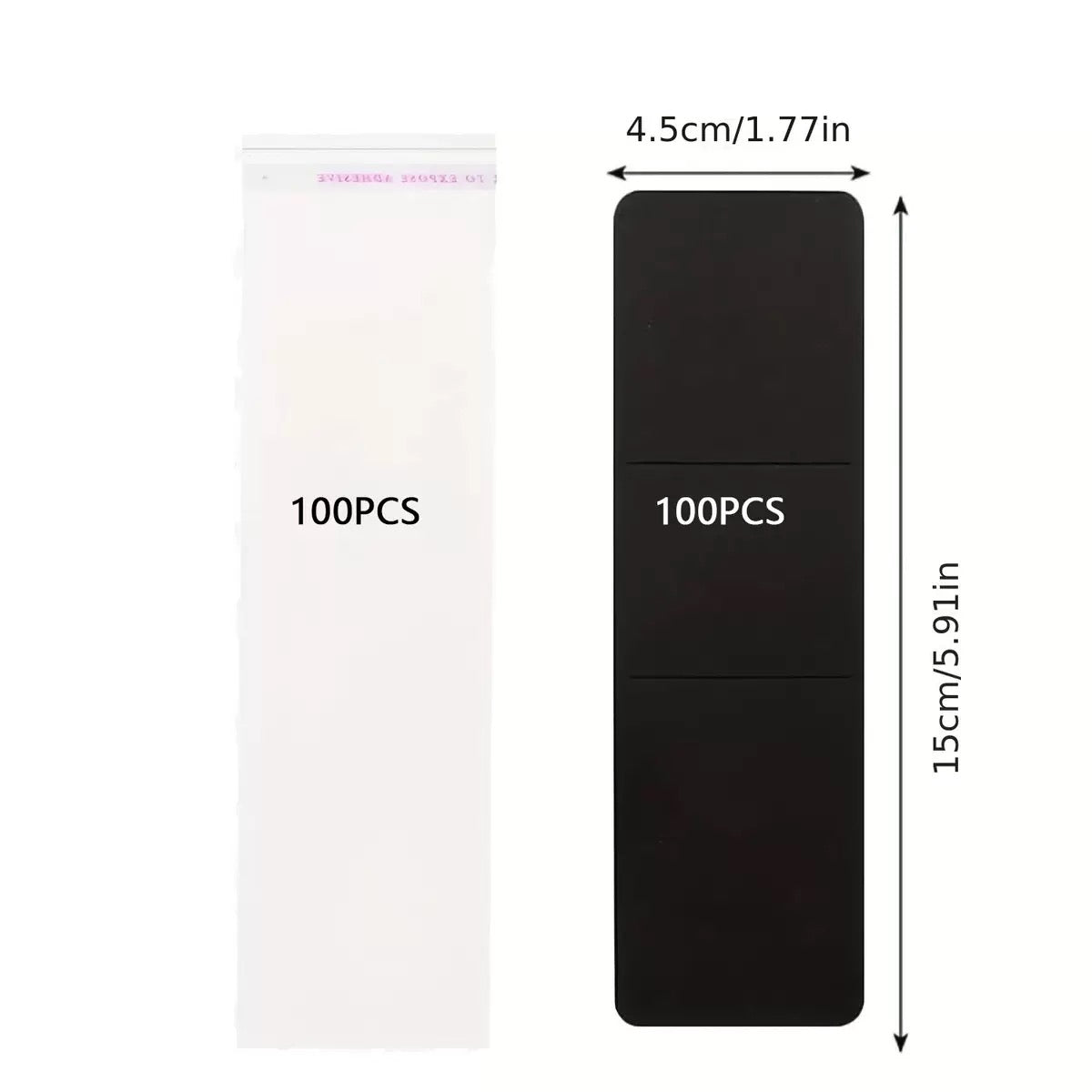 Bookmark Packaging Packs — 10 Pieces