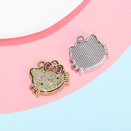 Zircon Hello Kitty Charm