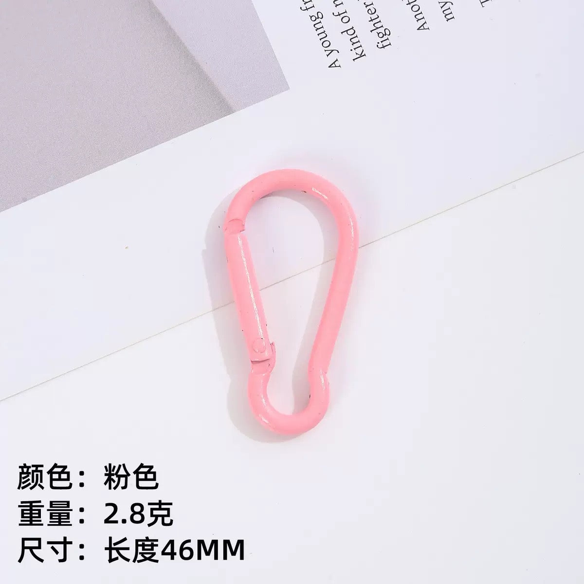 Hook Carabiner Clasps — 5 Pieces
