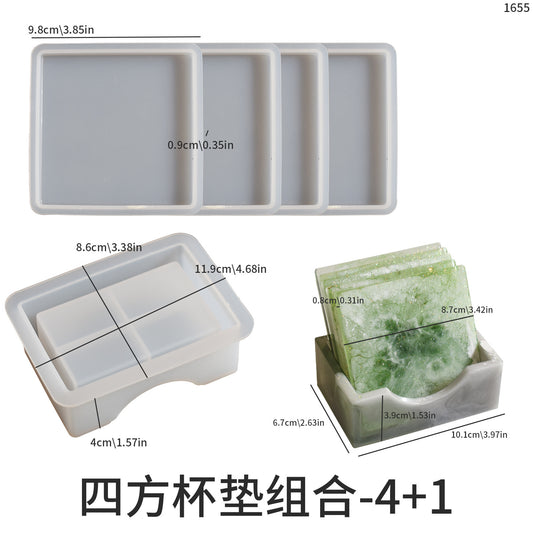 Coaster Set Molds
