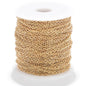Stainless Steel O Link Chain Roll — 5 Meters
