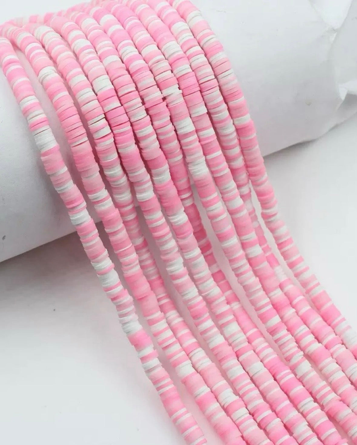 6mm Multi-tone Disc Beads — 330-350 Pieces