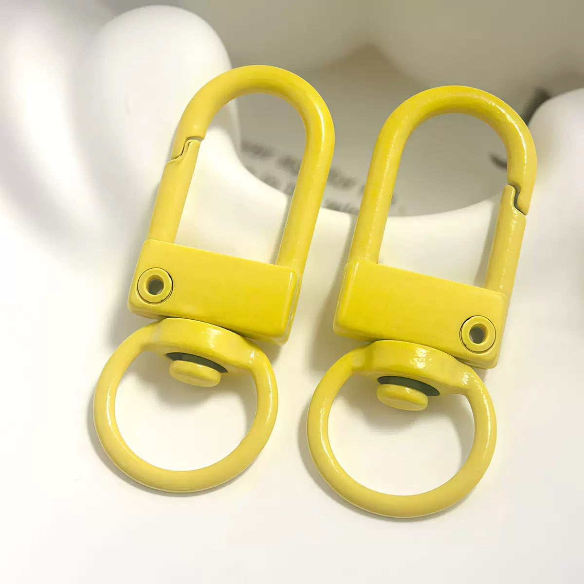 Colorful Swivel Lobster Clasps — 5 Pieces