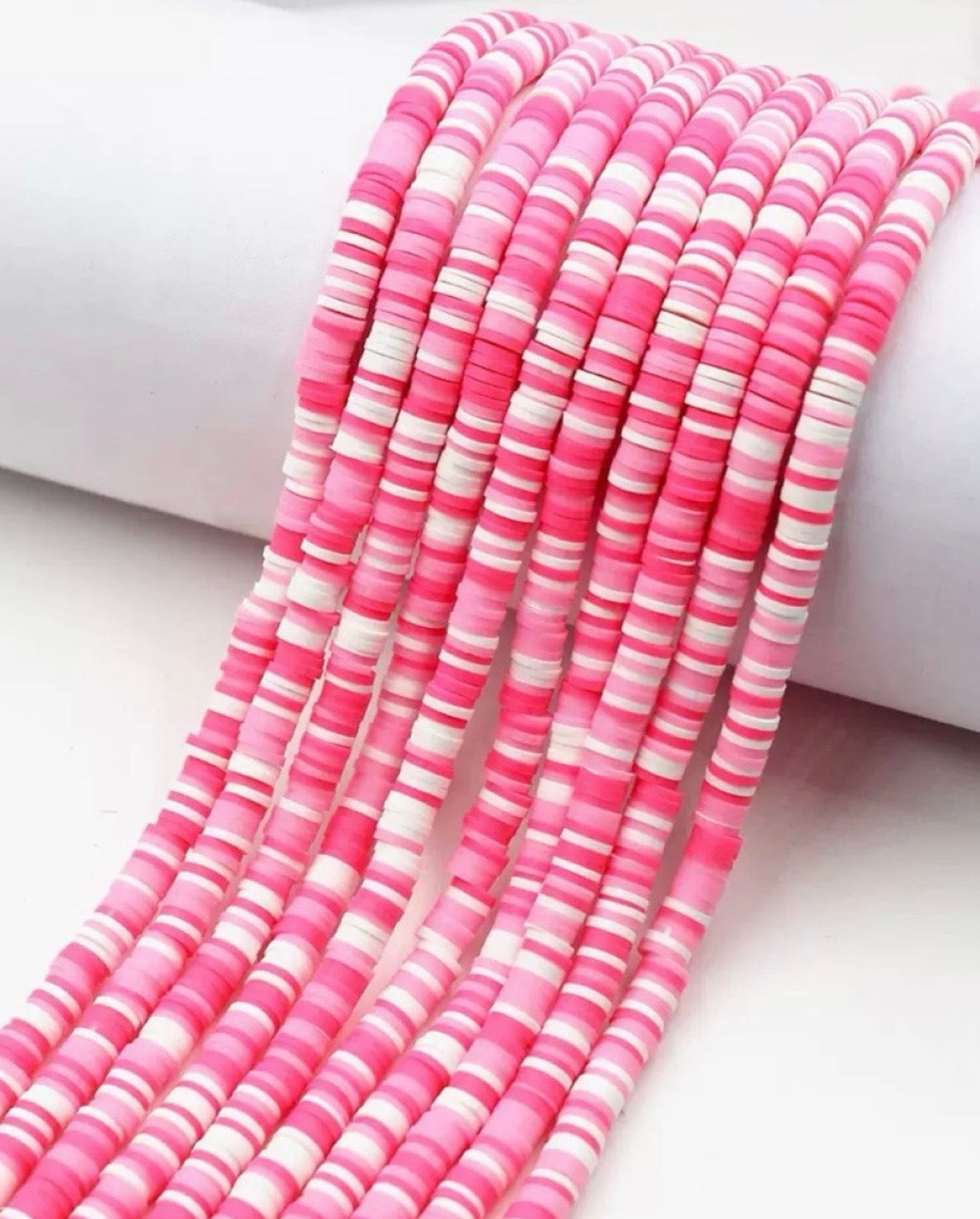 6mm Multi-tone Disc Beads — 330-350 Pieces