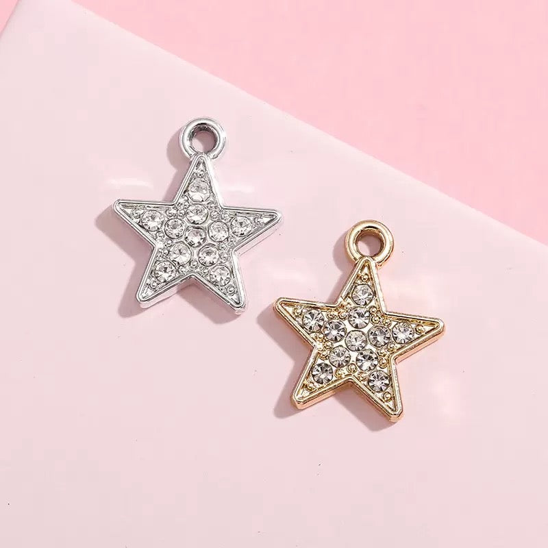 Zircon Star Charm