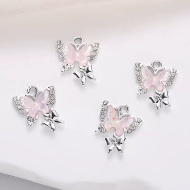 Twin Butterfly Charm
