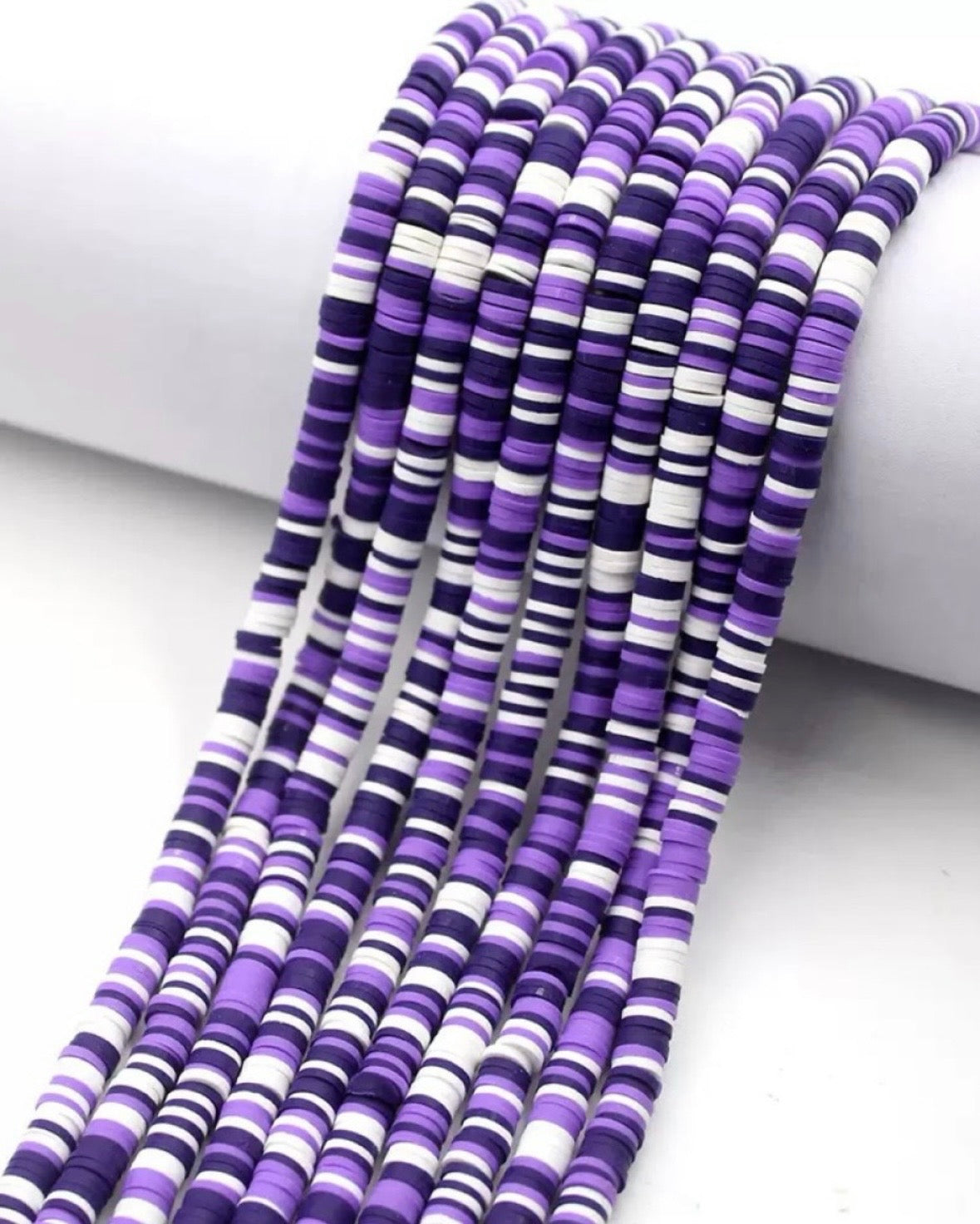 6mm Multi-tone Disc Beads — 330-350 Pieces