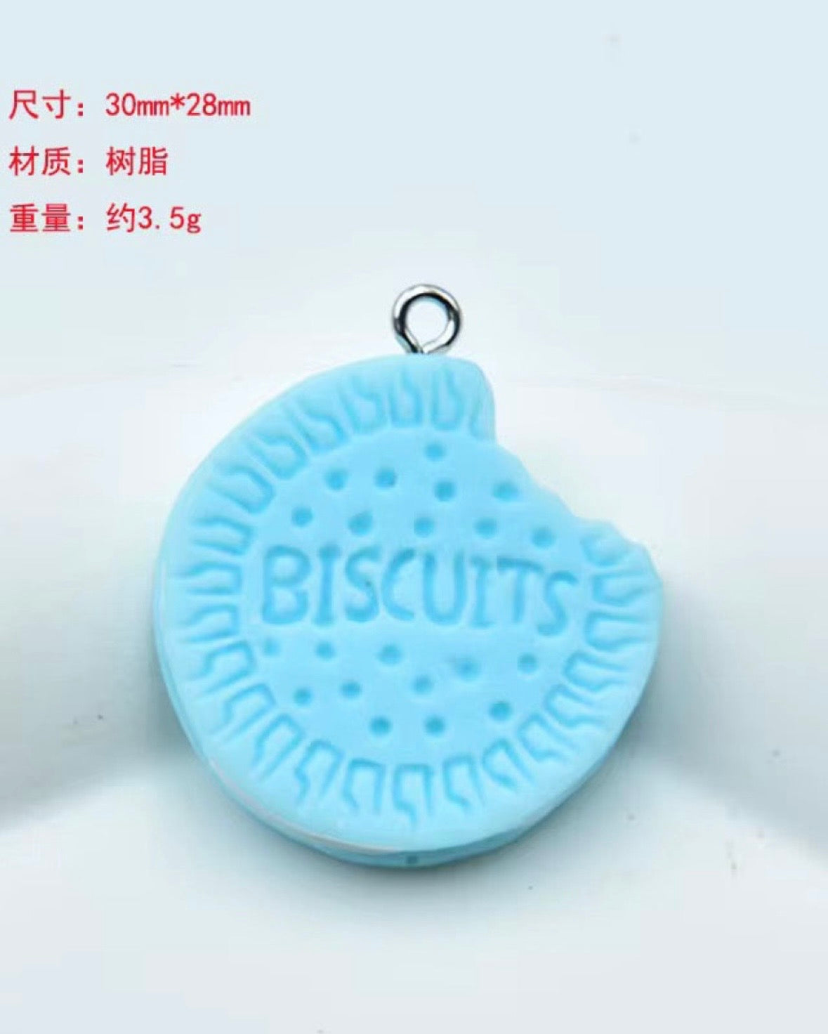 Bitten Cookie Charm