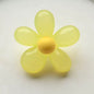 Daisy Acrylic Beads — 10 Pieces